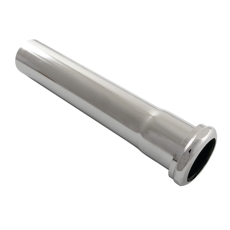 Fauceture EVP2001 1-1/2" x 8" Brass Slip Joint Tailpiece Extension Tube, Polished Chrome EVP2001